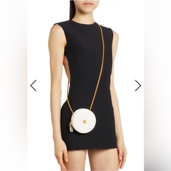 1st Prize ๐ HP VALENTINO GARAVANI ROMAN STUD PURSE ROSE CANNELLE NEW SOLD OUT! - Picture 3 of 15